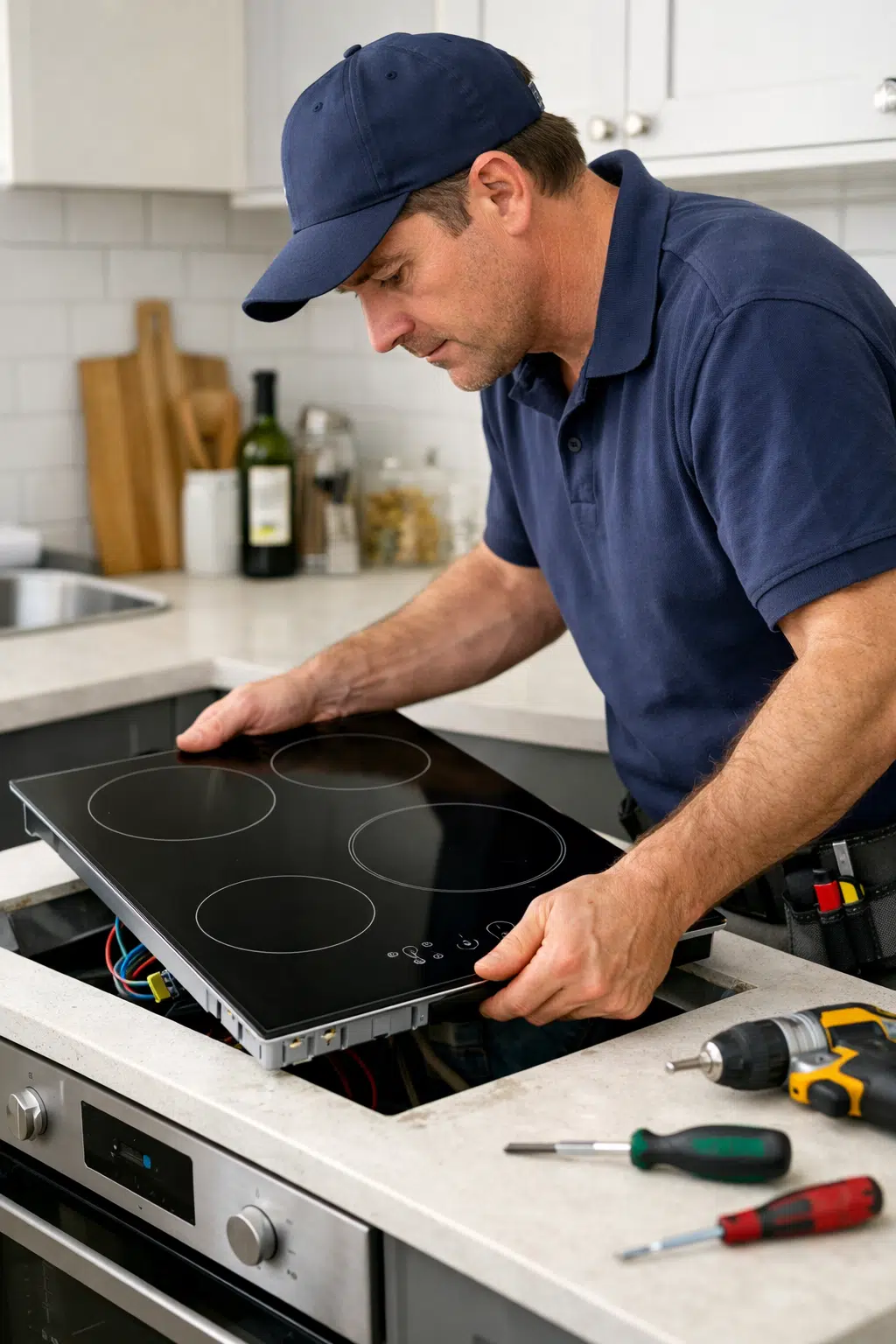 electric cooker installation
